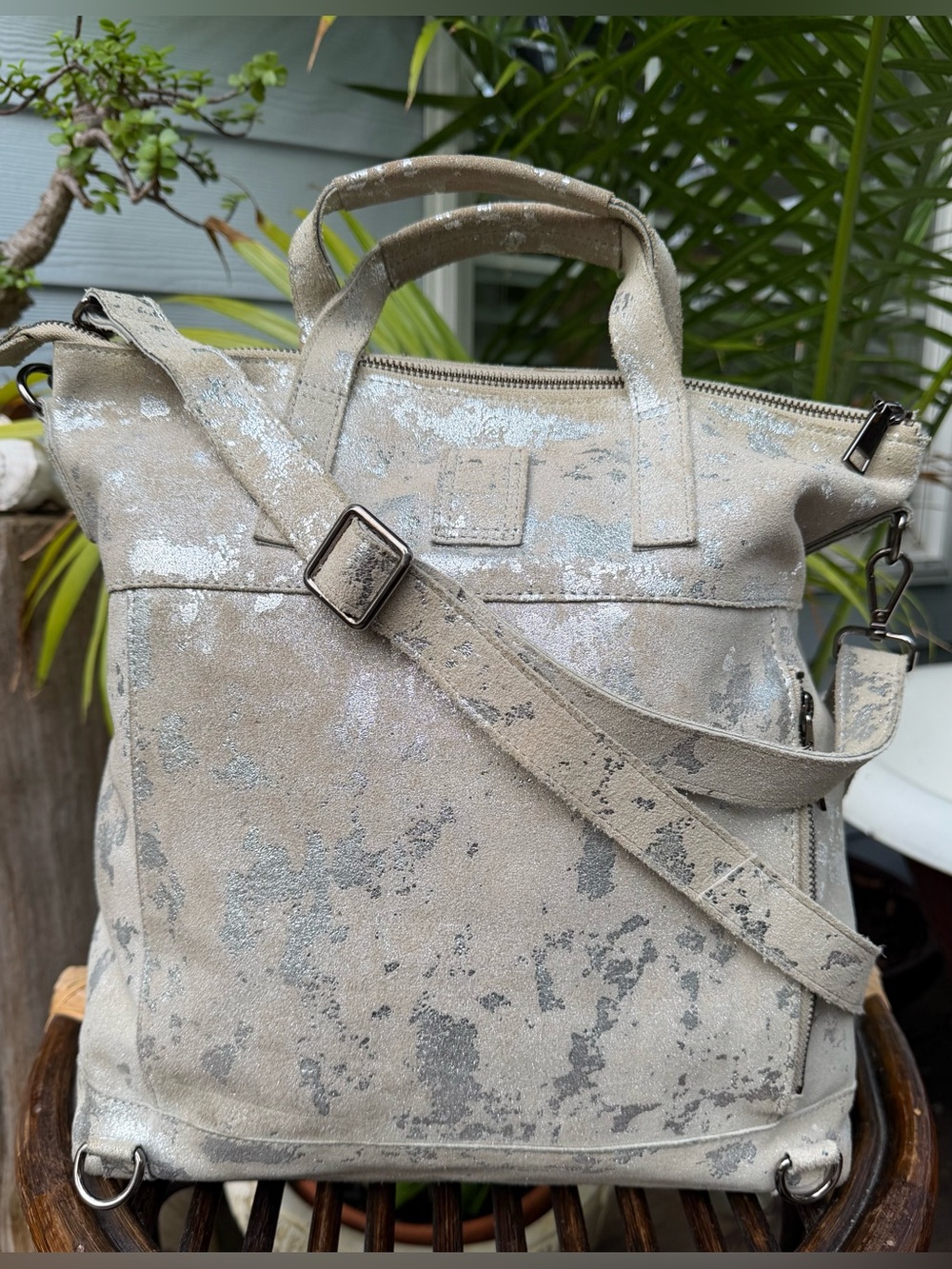 Latico Leathers Sam Convertible Backpack/Crossbody Bag!